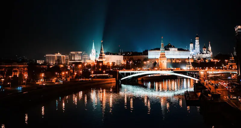 Russian city lights